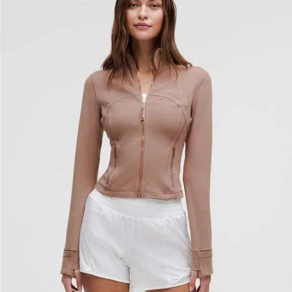 Lululemon 🍋 define cropped jacket Luon *sparkle🤎 - Picture 6 of 11